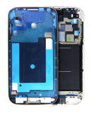 Marco LCD negro para Samsung Galaxy S4 (i337/M919) AT&T/T-Mobile, repuesto para reparación de pantalla.