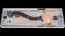 Pantalla incell Samsung Galaxy Note 10 Aura Glow plata, repuesto para reparación de display roto SM-N970F.
