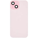 Tapa trasera con MagSafe magnet, NFC y flashlight flex iPhone 15 (Quality - OEM Pull C) (Pink)