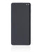 Pantalla OLED para Samsung Galaxy S10 Plus con marco (Original) (Blanco Prisma)