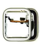 Tapa trasera usada Apple Watch Series 8 GPS + Cellular 41mm aluminio color Starlight para reparación de chasis.