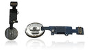 Botón Home JCID negro para iPhone 7/8 Plus, incluye cable flex para reparación de botón táctil.