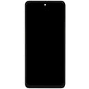 Pantalla LCD refurbished con marco para Motorola Moto G37, G37 Power y G47 (XT2625), repuesto negro.