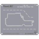 Plantilla Bumblebee (QS650) para Samsung S20 SM-G986B/G985F/986B Marco medio (Qianli) en Guatemala, repuesto para reparación de teléfonos Samsung, disponible en mayoristas de accesorios de reparación de celulares.