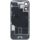 Tapa trasera iPhone 16 Service Pack color teal con MagSafe, NFC, carga inalámbrica, flex de linterna, A3286.
