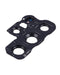 Lente de camara trasera con aro de bisel para Samsung Galaxy S24 Ultra 5G