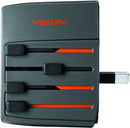 Encuentra el adaptador de pared Dual USB Ventev Global Charginhub 300 (12W) en Guatemala para cargar tus dispositivos con mayor eficiencia.