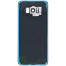 Tapa trasera de cristal rosa para Samsung Galaxy S8 Plus (SM-G955F/U), repuesto original para reparación.