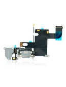 Puerto de carga iPhone 6 Silver, flex cable de reparación A1522, A1524, A1549 con garantía.