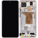 Pantalla OLED refurbished púrpura para Xiaomi 12, 12X o 12S con marco incluido, repuesto de display LCD.