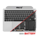 Encuentra tapas superiores con batería y teclado para MacBook Pro 13 (A1989 / Late 2018 / Early 2019) en Guatemala.