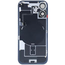 tapa trasera original con MagSafe Magnet, NFC y Flashlight Flex iPhone 17 (Mist Blue)