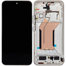 Pantalla original Xiaomi 14 Refurbished White, display LCD repuesto para reparación de pantalla rota.