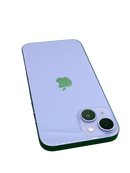 Compra iPhone 14 seminuevo en Guatemala, grado 1 como nuevo, certificado y libre de fábrica con garantía de salud de batería al 87%.
