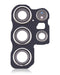 Lente de camara trasera con aro de bisel para Samsung Galaxy S24 Ultra 5G