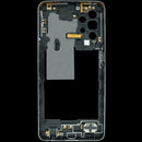 Mid-frame housing Samsung Galaxy A32 5G (A326) Awesome Black, pieza de repuesto original.