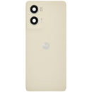 Tapa trasera premium Caramel Latte para Motorola Moto G Stylus 5G (XT2419, 2024), repuesto de reparación.