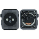 Caja de aluminio negra espacial para Apple Watch Series 3 (38mm, GPS, A1858) usado, repuesto.
