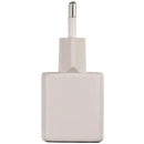 Cargador de pared GaN 30W AmpSentrix Pro USB-C/USB-A, enchufe EU, color Desert Titanium.