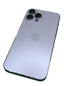 Encuentra iPhone 13 Pro Max seminuevo de 128GB en Guatemala con certificación de grado 1 y salud de batería al 81%.