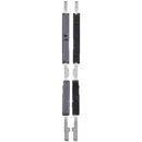 Botones de encendido y volumen grises grafito para Motorola Moto E14 XT2421-14, ideal para reparación de repuesto.