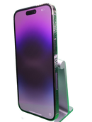 iPhone 14 Pro Max seminuevo en color púrpura, libre de fábrica y certificado, con 256GB de almacenamiento y salud de batería al 86% en Guatemala.
