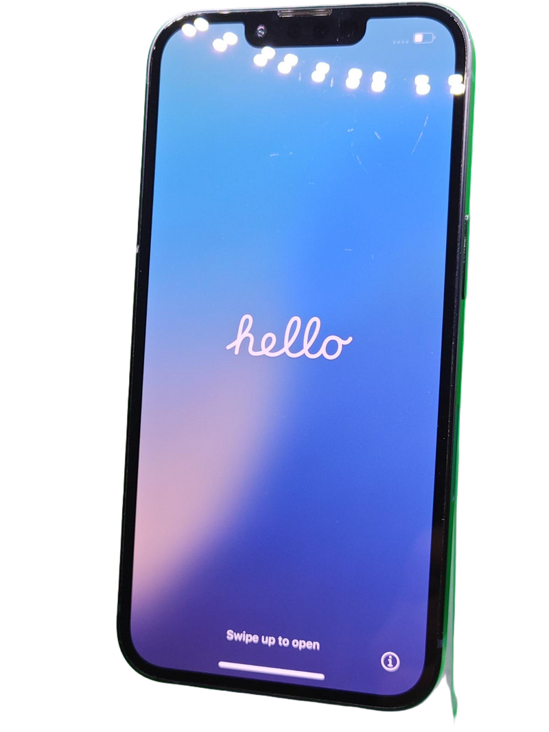 Compra un iPhone 13 seminuevo de grado 1 como nuevo en Guatemala con batería al 85% de salud.
