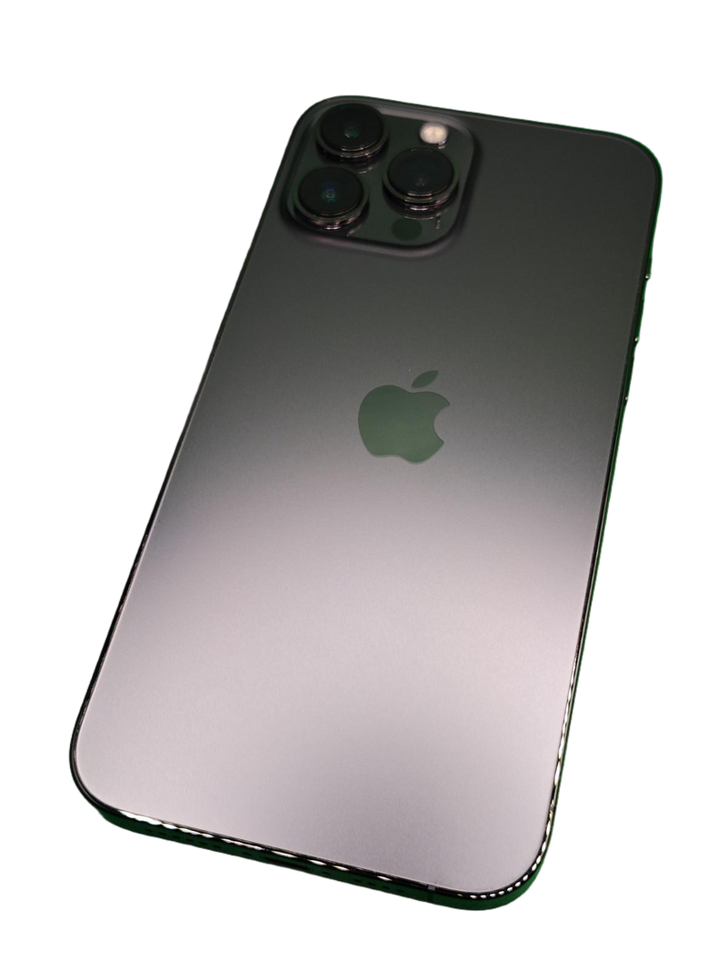 Encuentra iPhone 13 Pro Max seminuevo en Guatemala, certificado y con salud de batería al 80%.