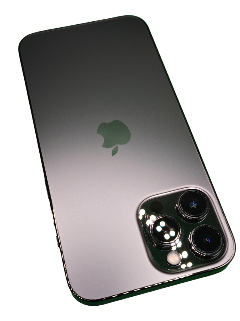 Encuentra iPhone 13 Pro Max seminuevo en Guatemala con 86% de salud de batería y certificado de calidad en un taller de reparaciones de confianza.