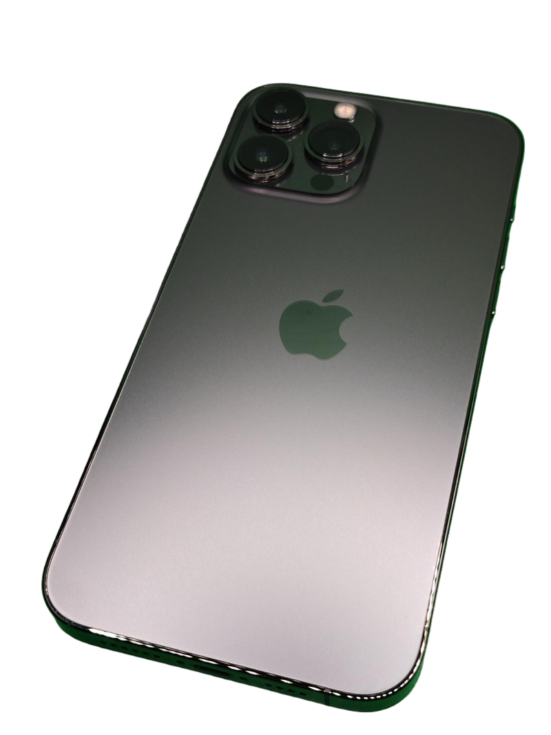 Compra en Guatemala un iPhone 13 Pro Max seminuevo de 128GB, certificado como nuevo, con salud de batería al 84% y libre de fábrica.