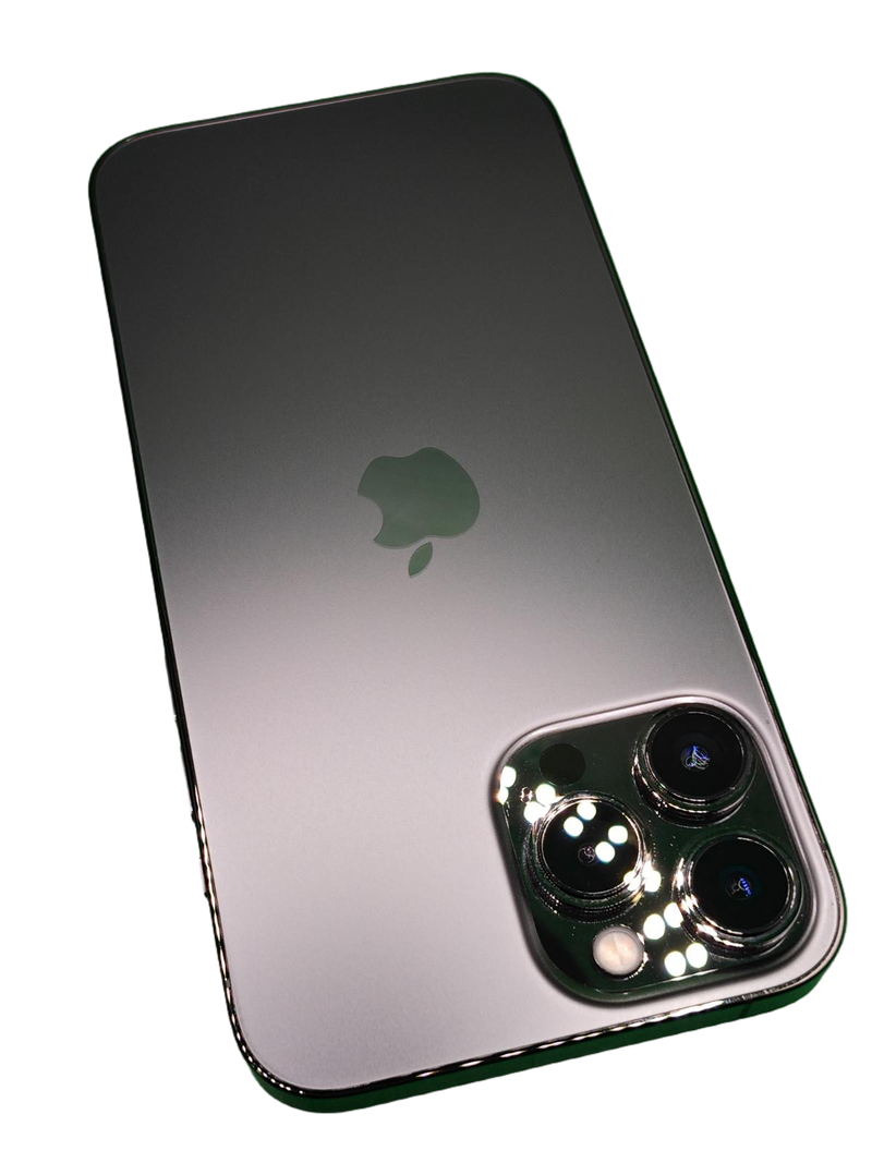 Compra en Guatemala un iPhone 13 Pro Max seminuevo de 128GB, certificado como nuevo, con salud de batería al 84% y libre de fábrica.