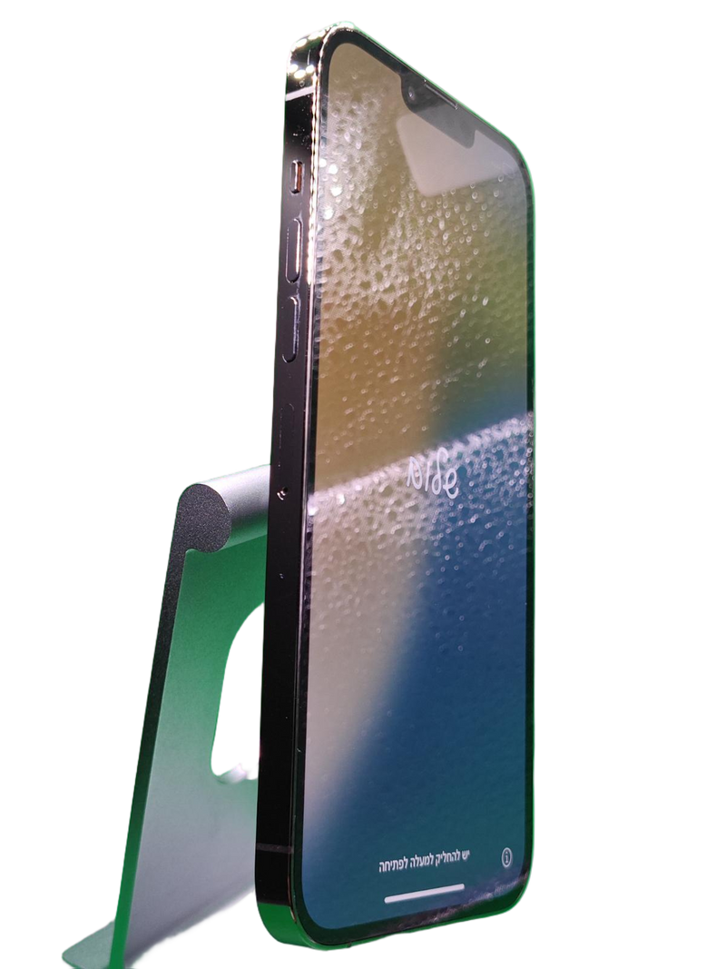 Venta de iPhone 13 Pro Max seminuevo en Guatemala, negro, 128GB, libre de fábrica, certificado, con salud de batería al 84% en estado como nuevo.