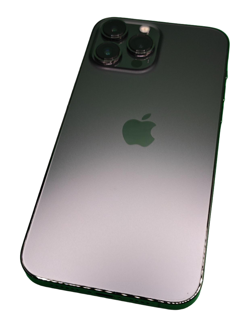 Venta de iPhone 13 Pro Max seminuevo en Guatemala, certificado y con alto grado de salud de batería, ideal para usuarios exigentes.