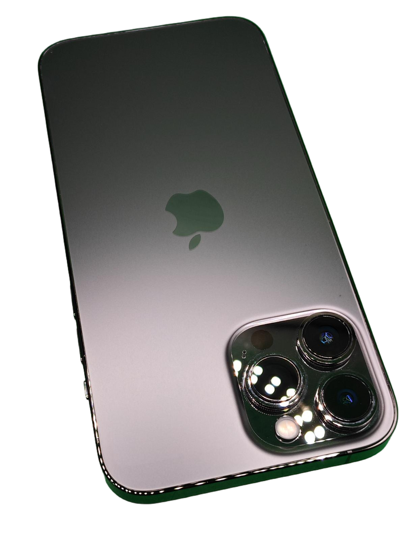 Venta de iPhone 13 Pro Max seminuevo en Guatemala, certificado y con alto grado de salud de batería, ideal para usuarios exigentes.