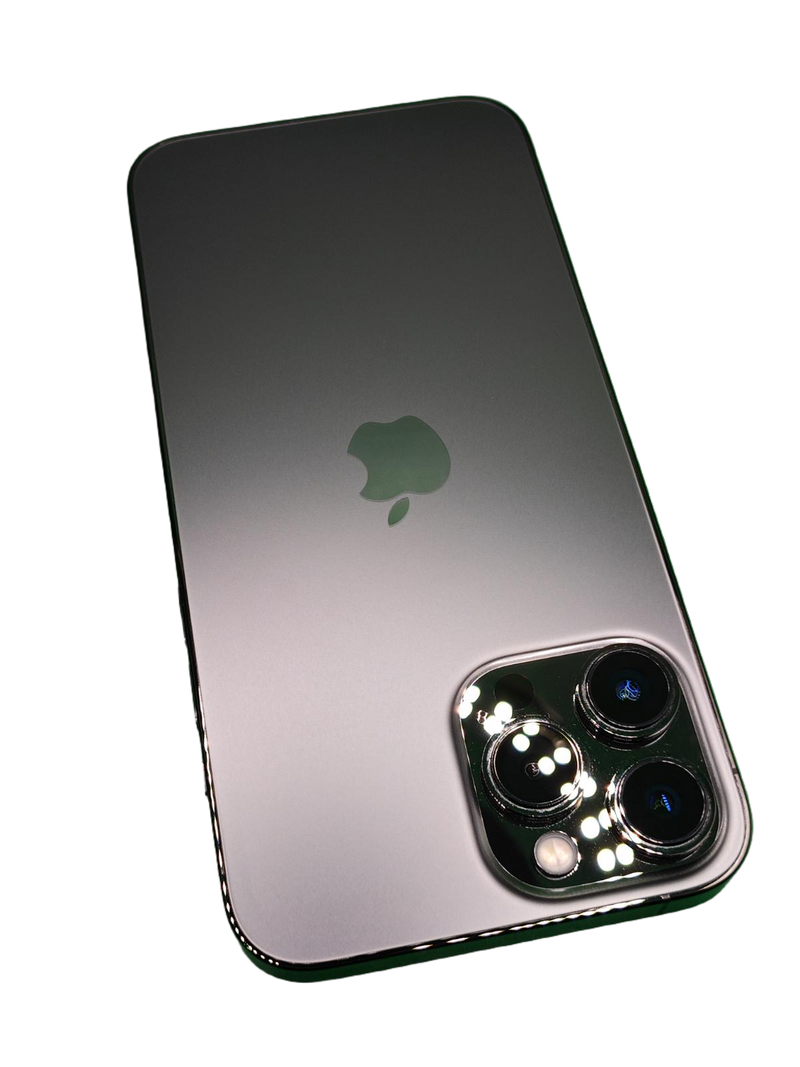 Encuentra el iPhone 13 Pro Max seminuevo en Guatemala con garantía, libre de fábrica y certificado, con 128GB de almacenamiento y salud de batería al 84%.