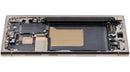 Pantalla OLED con marco para Samsung Galaxy S24 Ultra Titanium Gray, 120Hz, repuesto para reparación.
