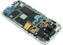 Pantalla LCD original Samsung Galaxy S4 mini blanca, display de repuesto para modelos GT-I9195, I9190, I9192.