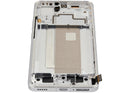 Pantalla OLED blanca refurbished para Xiaomi Poco F6 Pro, Redmi K70 o K70 Pro con marco, lista para reparación.