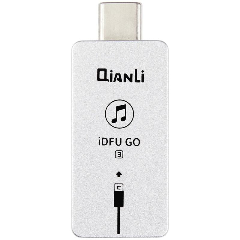 Compra el Qianli iDFU GO Tipo C a Tipo C en Guatemala para reparaciones profesionales con garantía.