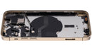 Tapa trasera para iPhone 12 Pro con componentes pequeños pre-instalados (Versión internacional, Dorado, Grado C)
