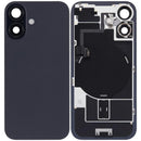 tapa trasera con MagSafe magnet, NFC y flashlight flex iPhone 16 (Negro)
