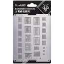 Plantilla Bumblebee (QS532) para iPhone X-15 (Qianli) ideal para reparaciones de iPhones en Guatemala.
