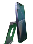 Encuentra el iPhone 14 Seminuevo Azul Libre de Fábrica 128GB en buen estado con marcas de uso en Guatemala.