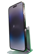 Encuentra iPhone 14 Pro Max seminuevo en Guatemala, liberado de fábrica, con 128GB y certificado de salud de batería al 85%.