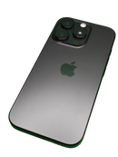 Encuentra iPhone 16 Pro seminuevo de 256GB en color negro, grado 1 como nuevo, con 95% de salud de batería, certificado y libre de fábrica en Guatemala.