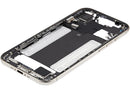 Chasis medio iPhone Air Light Gold A3260 usado con dock de carga y pequeñas piezas.