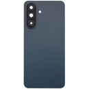 Tapa trasera gris verdoso para Samsung Galaxy A37 5G (A376) con lente de cámara, pieza de repuesto sin logo.