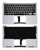 Tapa superior de MacBook Air 11" A1370 (2011) usada, carcasa de aluminio con teclado ANSI US para reparación.