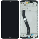 Pantalla LCD negra con marco para Xiaomi Redmi 8A, display de reemplazo.