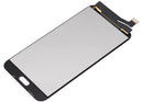Pantalla LCD completa dorada para Samsung Galaxy J7 Perx, Halo y Sky Pro (J727) con herramientas de reparación.